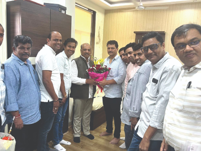 महाराष्ट्राचे आरोग्य मंत्री माननीय प्रकाश आबिटकर यांची भेट